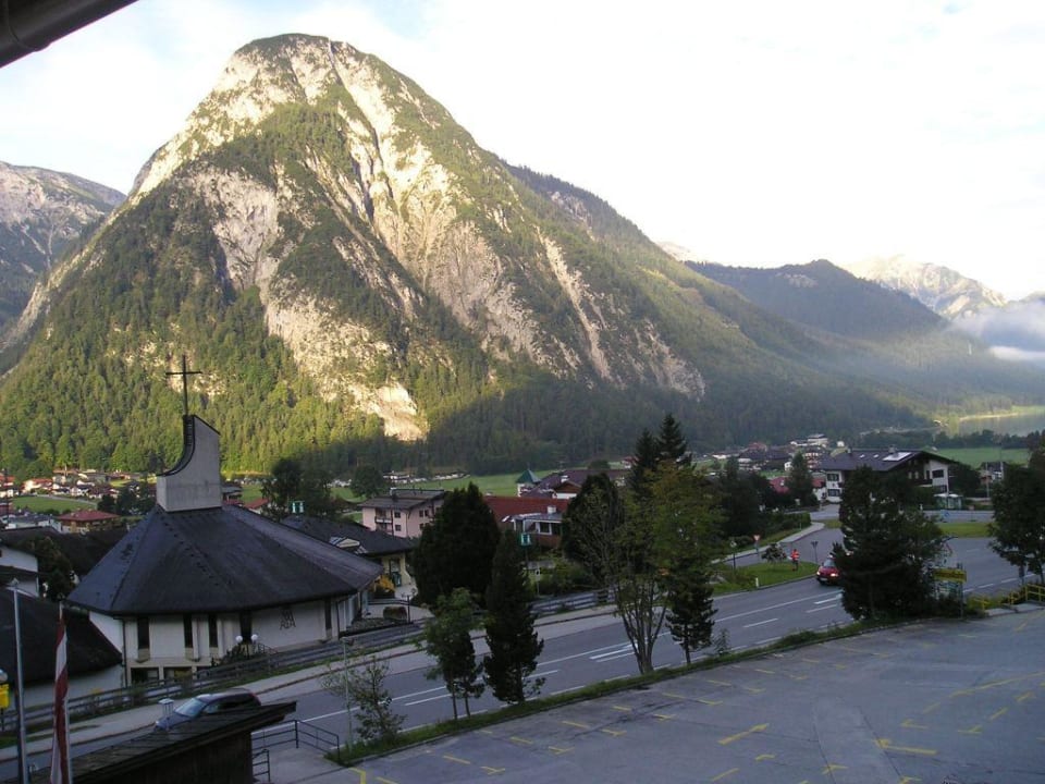 Blick aus dem Hotelzimmer Alpenhotel Edelweiss