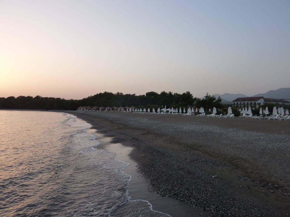 Sonnenuntergang am Strand Akra Fethiye Tui Blue Sensatori
