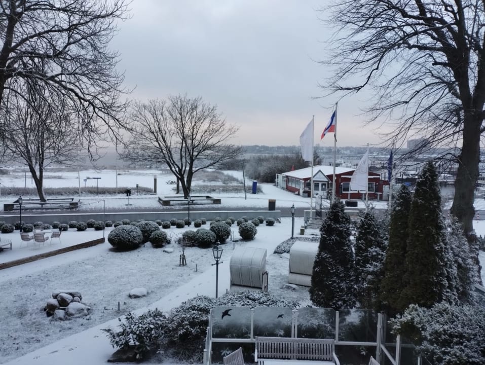 Gartenanlage Strandhotel Strande