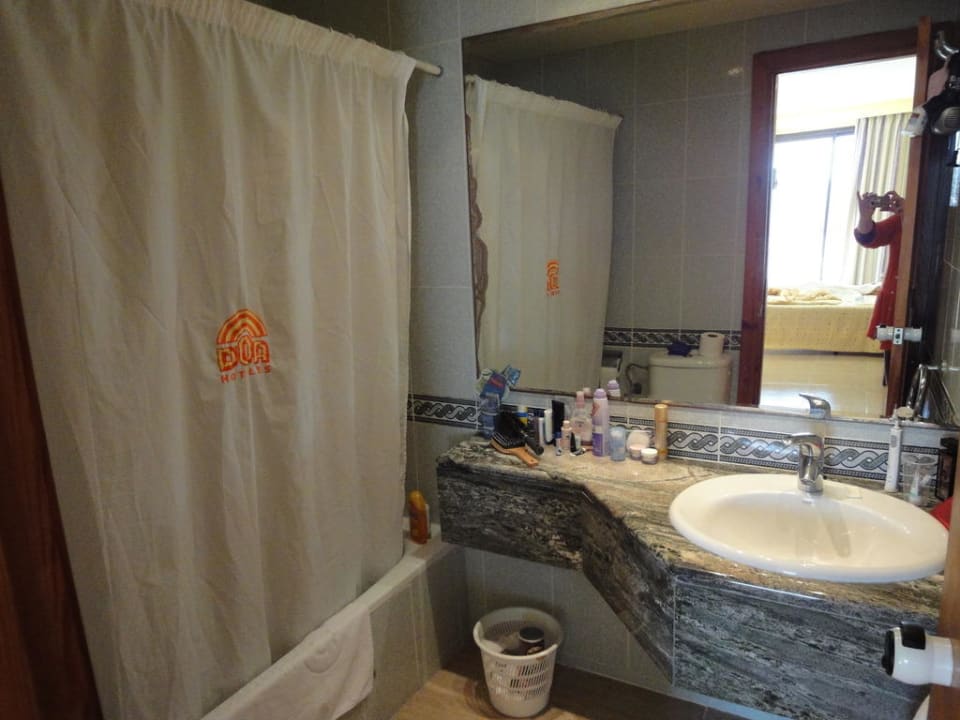 Badezimmer von Zimmer 612 Sentido Fido Punta del Mar – Adults only