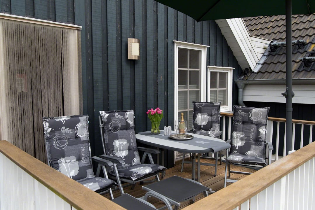 Außenansicht Ferienwohnung Hafendomizil Greetsiel