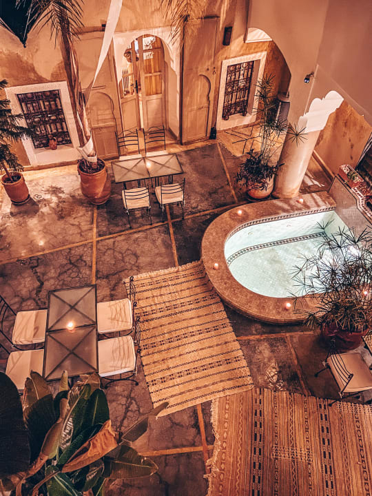 Lobby Hotel Riad Dar Ten