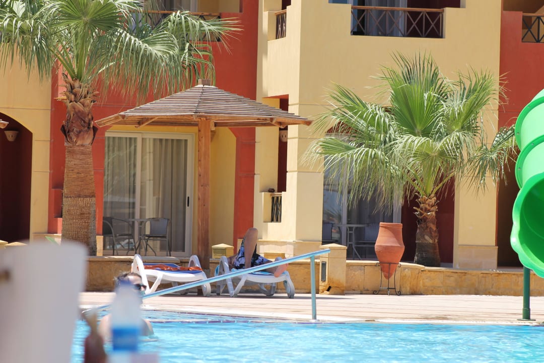 Blick auf unsere beiden Terrassen Casa Mare Resort