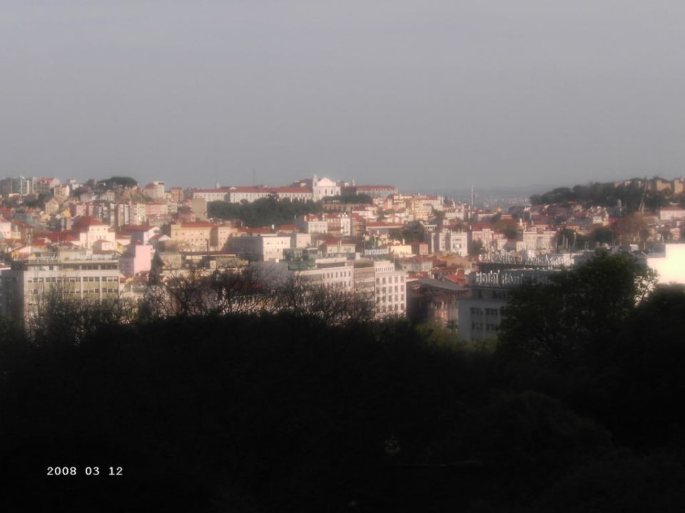 Ausblick vom Balkon Hotel Sana Classic Rex