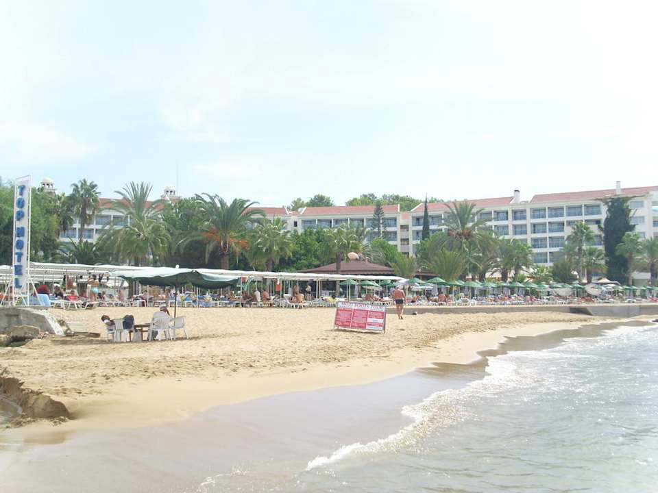 Hotelansicht vom Meer aus Top Hotel