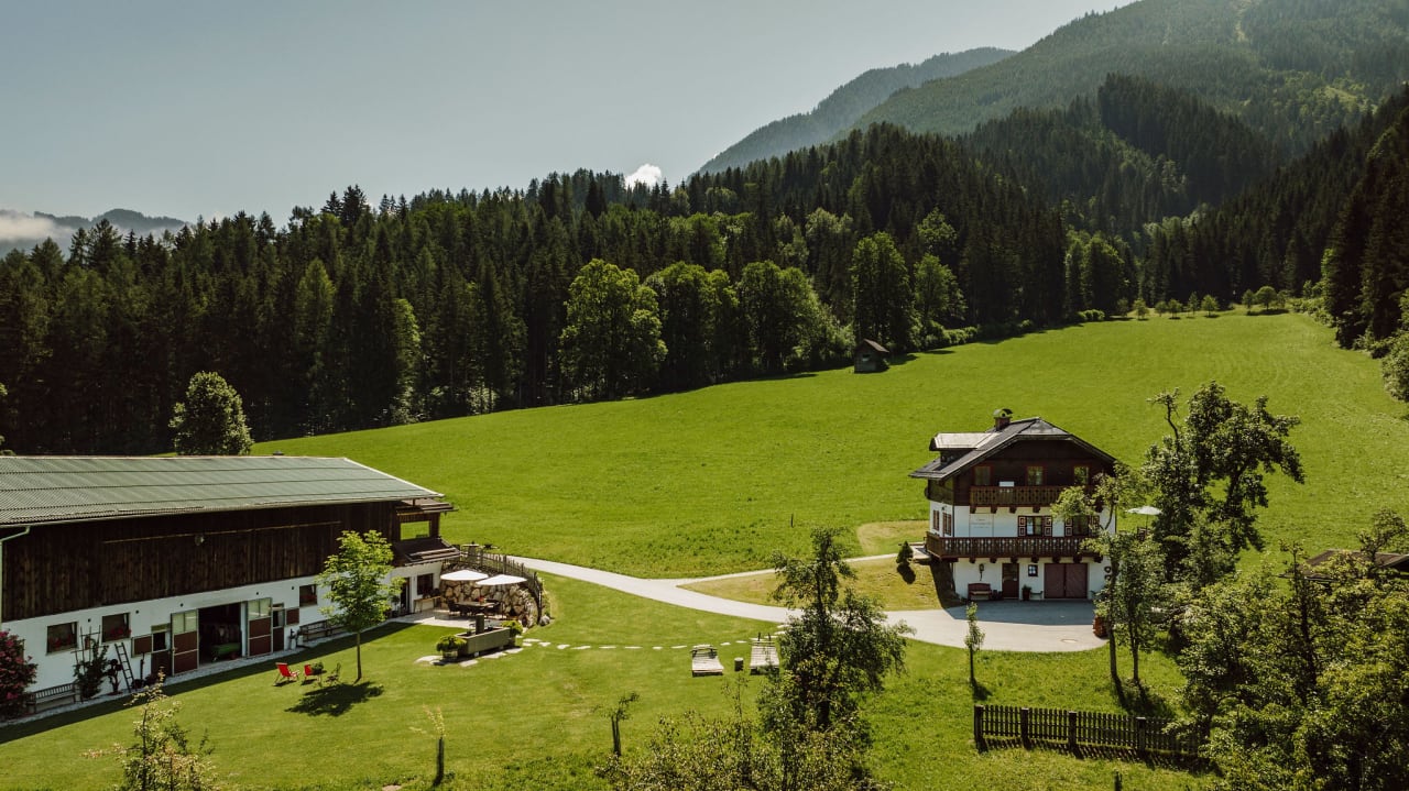 Außenansicht Chalet Hinterweiding-Gut
