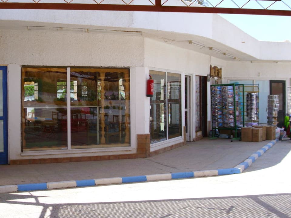 Abriss Ladenpassage Albatros Sharm Resort