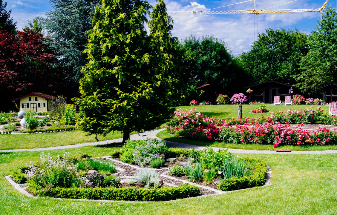 Gartenanlage Hotel Gerbe