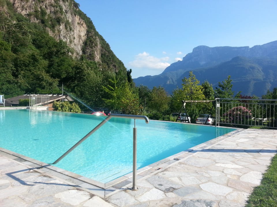 Pool mit Aussicht Hotel Neuhausmühle