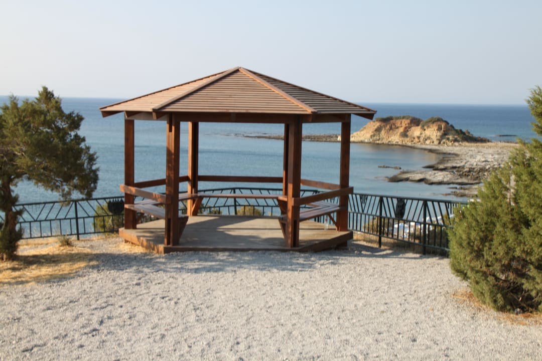 Aussichtsplatz oben am Strand Rodos Princess Beach Hotel & Spa