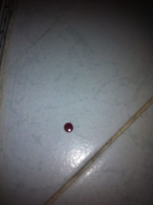 Flecken im Bad  Hotel Houria Palace