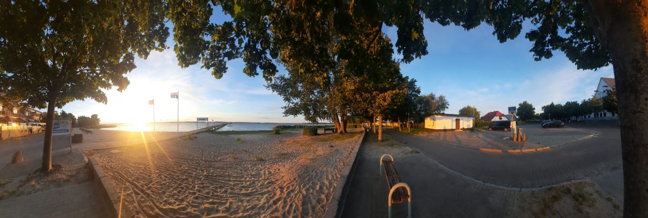Ausblick NoHotel Hostel Rügen