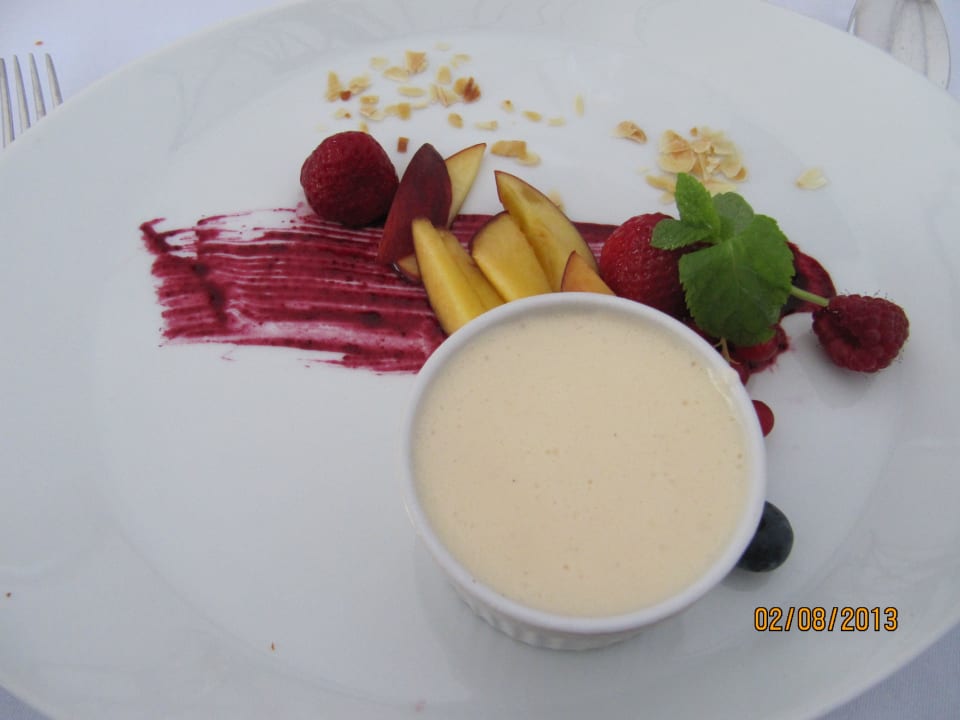 Leckeres Dessert Hotel Vier Jahreszeiten Kühlungsborn