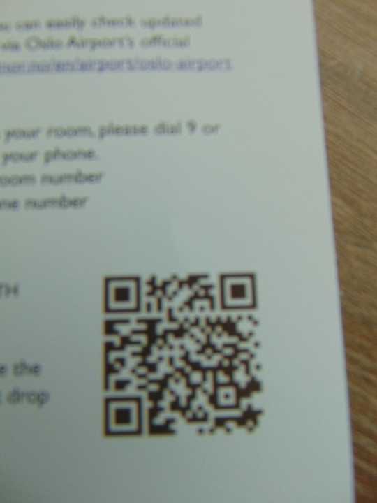 Zimmer Radisson RED, Oslo Airport