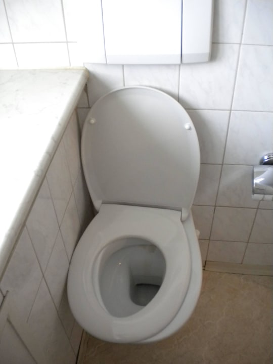 Lose Toilettenbrille Pension Barbara