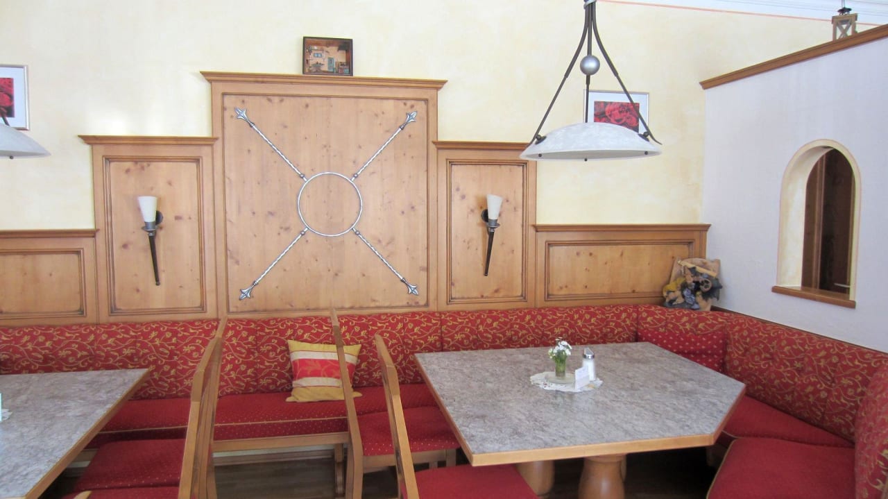 Im Frühstücksraum Pension Unterwimm