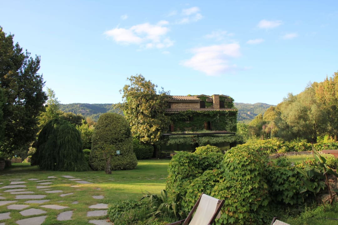 Haupthaus mit Garten Hotel L'Agnata di De André