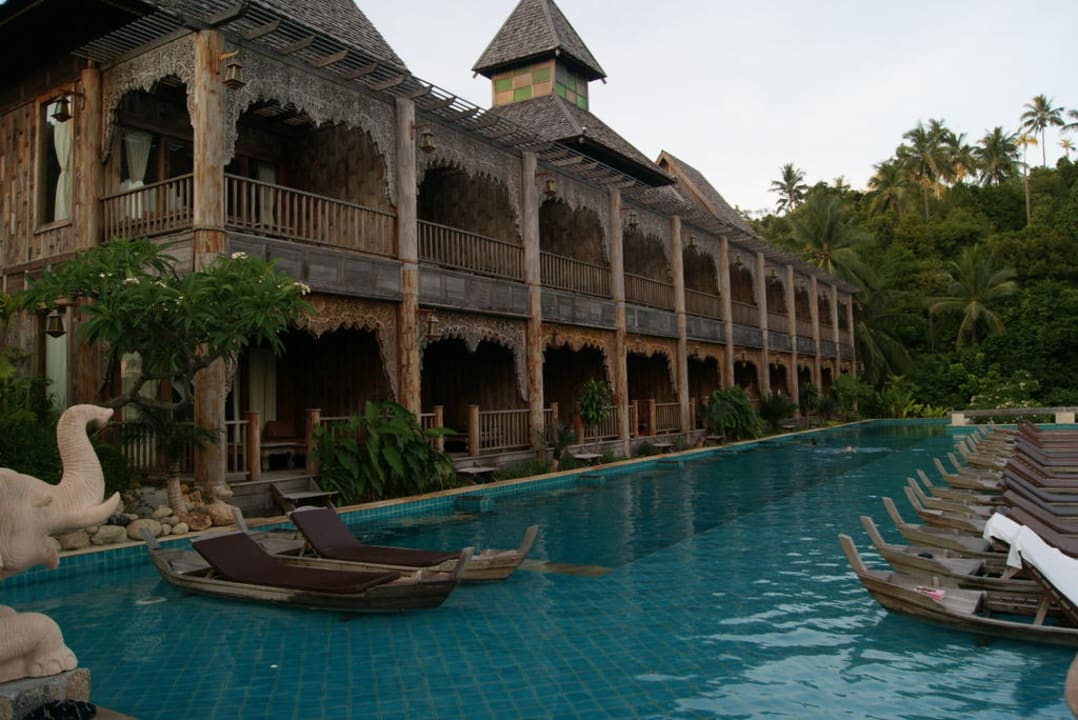 Zimmer im oberen Hotelbereich Santhiya Koh Phangan Resort & Spa