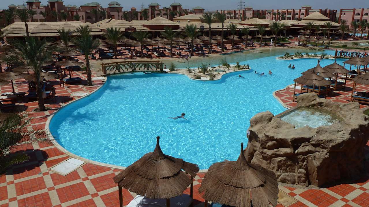 Zimmerausblick 6139 Pickalbatros Aqua Vista Resort - Hurghada