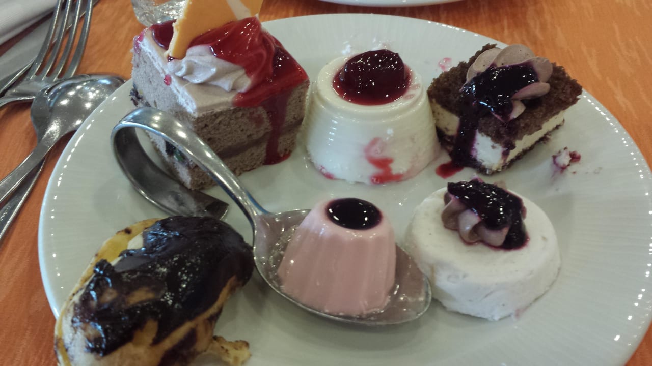 Sehr leckeres Dessert VONRESORT Golden Beach