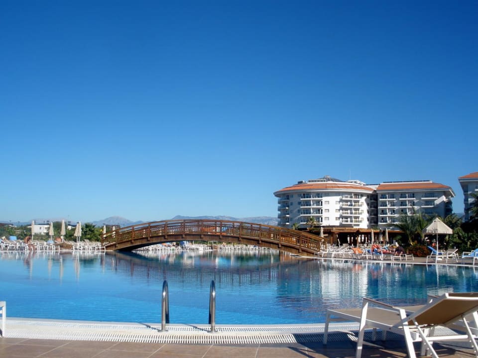 Blick vom Pool Seaden Sea World Resort & Spa