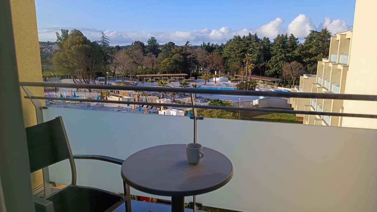 Ausblick Valamar Parentino Hotel