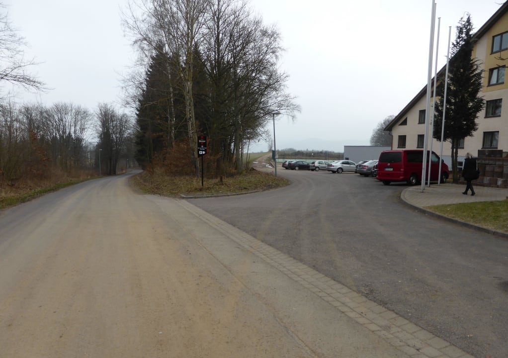 Strasse zum Hotel AKZENT Aktiv & Vital Hotel Thüringen