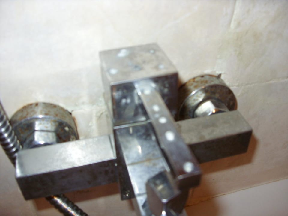 Wasserhahn in schlechtem Zustand Caribbean World Thalasso Djerba