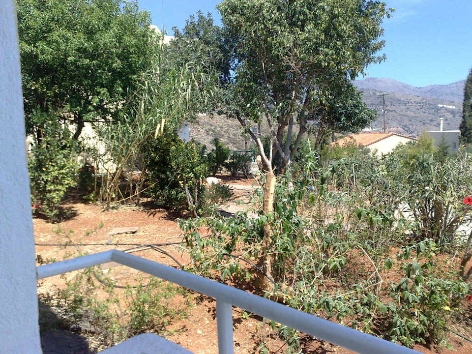 Balkonaussicht Elounda Residence Resort & Waterpark