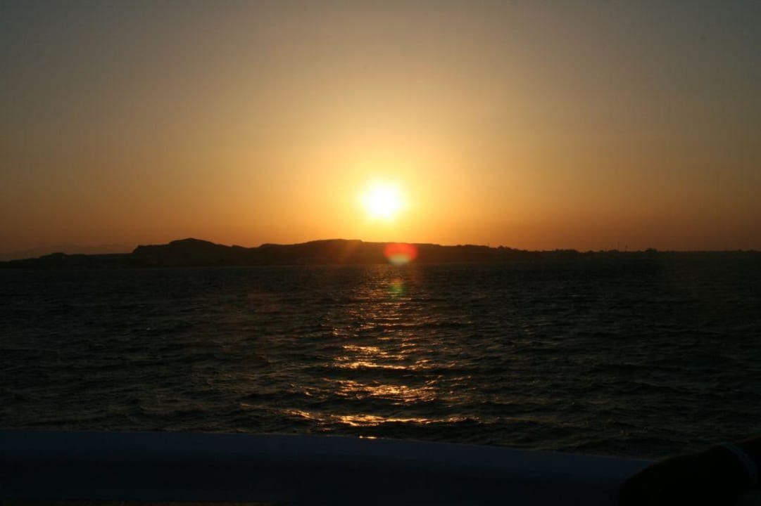 Sonnenuntergang über Hurgada Three Corners Rihana Resort Deluxe