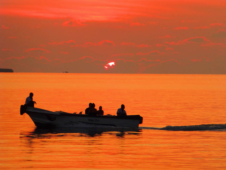 The best sunset ever NH Collection Maldives Reethi Resort