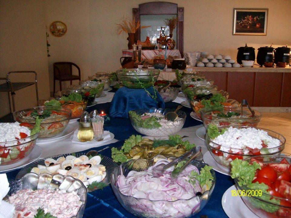 Das Salatbuffet Sentido Bellevue Beach