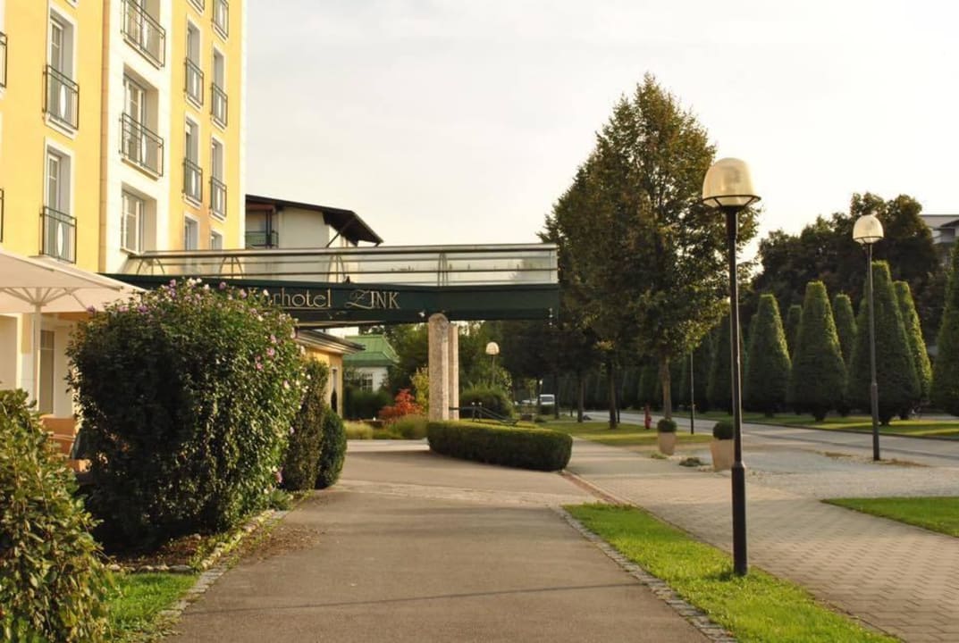 Haupteingang Kurhotel Zink