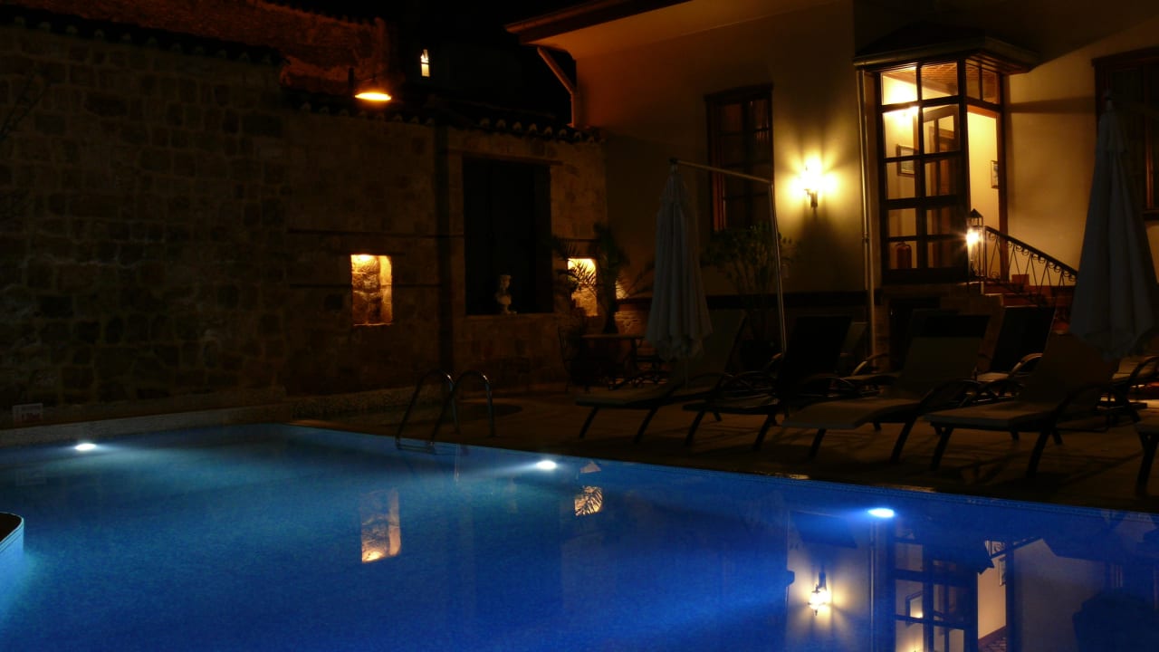 Pool by night Dogan Hotel by Prana Hotels & Resorts