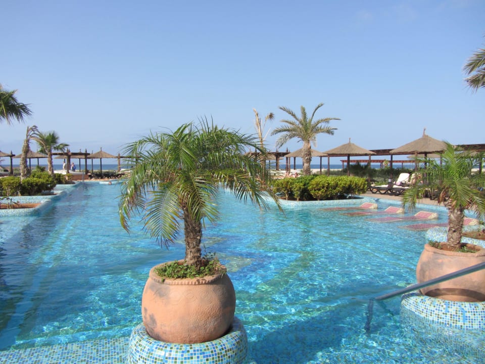 Pool im Only Adult Bereich Hotel Riu Touareg