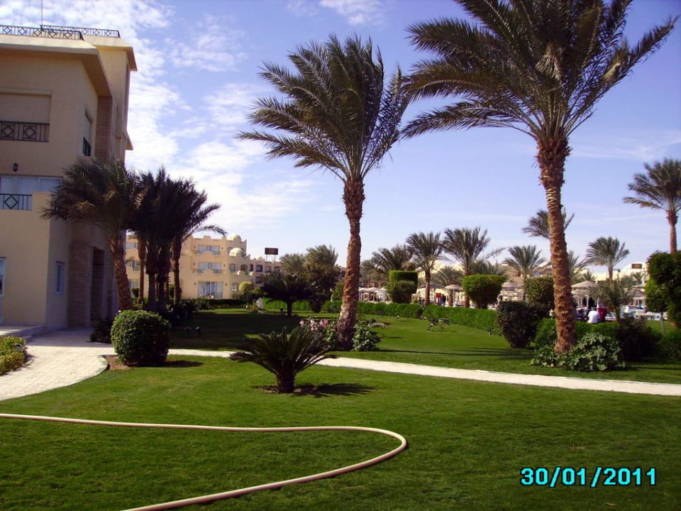 Im Hotelpark Iberotel Makadi Beach