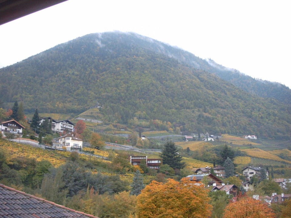 Blick aus dem Hotelfenster Mondschein Rooms