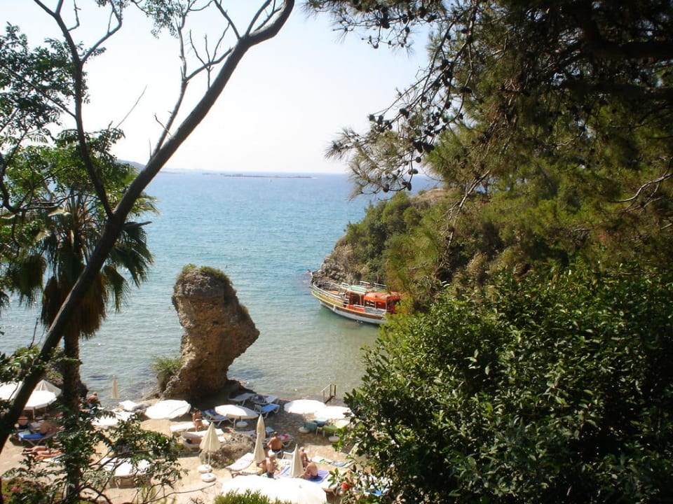 Пляж в бухте Alara Hotel