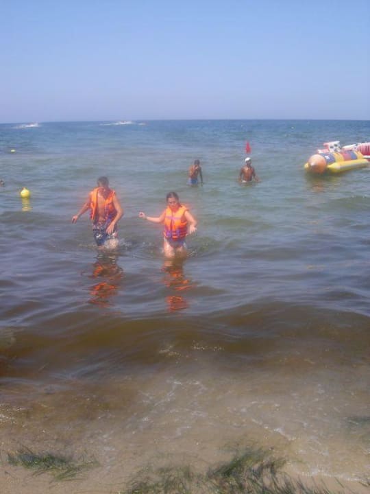 Das nenn ich kristallklares Wasser Houda Golf & Beach Club