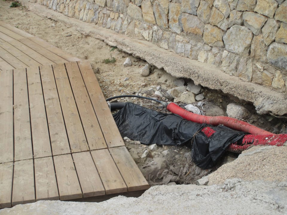 Der unsichere weg zum hotel strand/ zugang! Be Live Experience Costa Palma