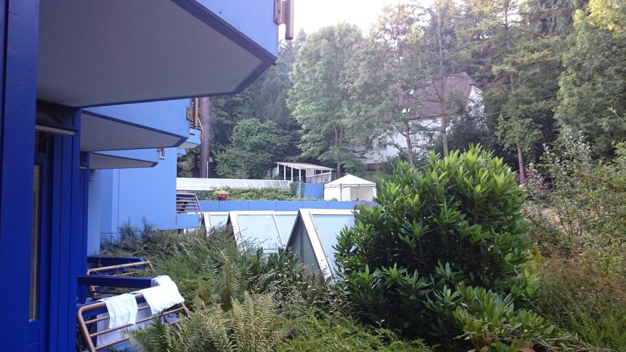 Blick vom Balkon (links) Fini-Resort Badenweiler