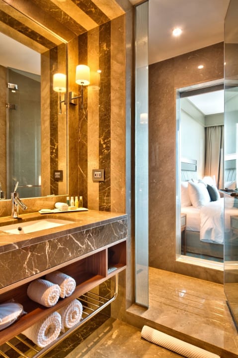 Corner Suite Bathroom Renaissance Istanbul Polat Bosphorus Hotel