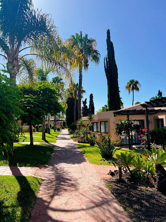 Gartenanlage allsun Hotel Esplendido