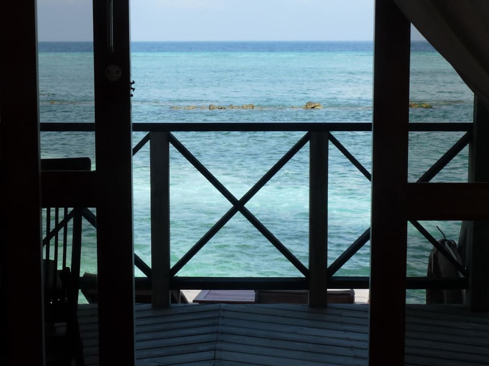 Vue du bungalow Kuredu Island Resort & Spa