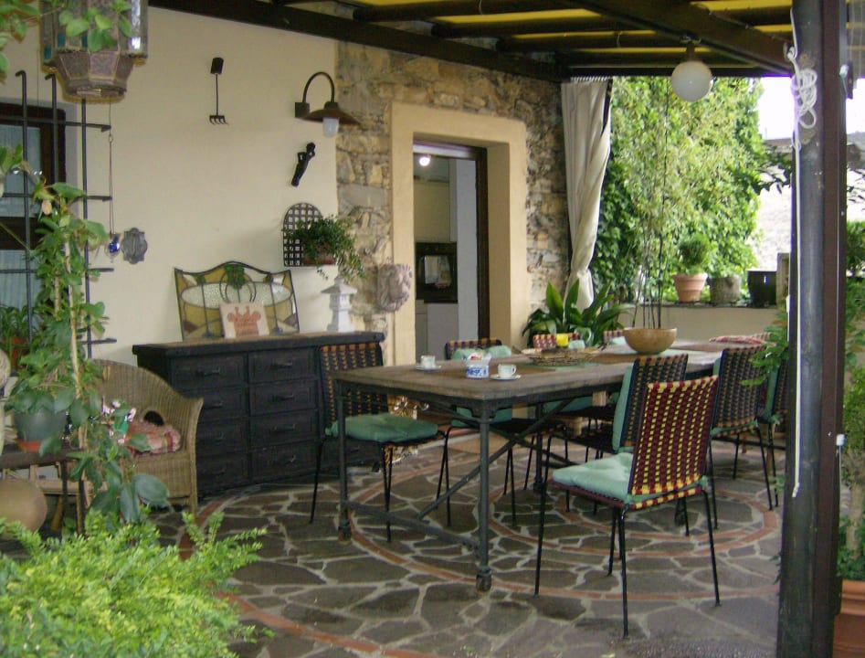 Frühstücksterrasse B&B Borgata Cantone Country House