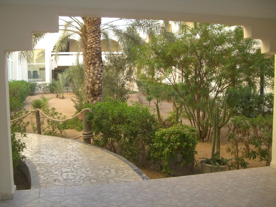 Garten im Hotelbereich Iberostar Waves Mehari Djerba