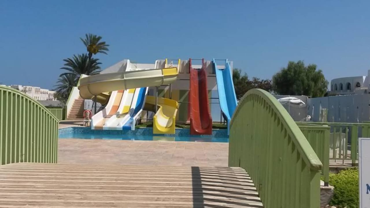 Wasserrutschen nur nach Öffnungszeiten Djerba Sun Beach Hotel & Spa