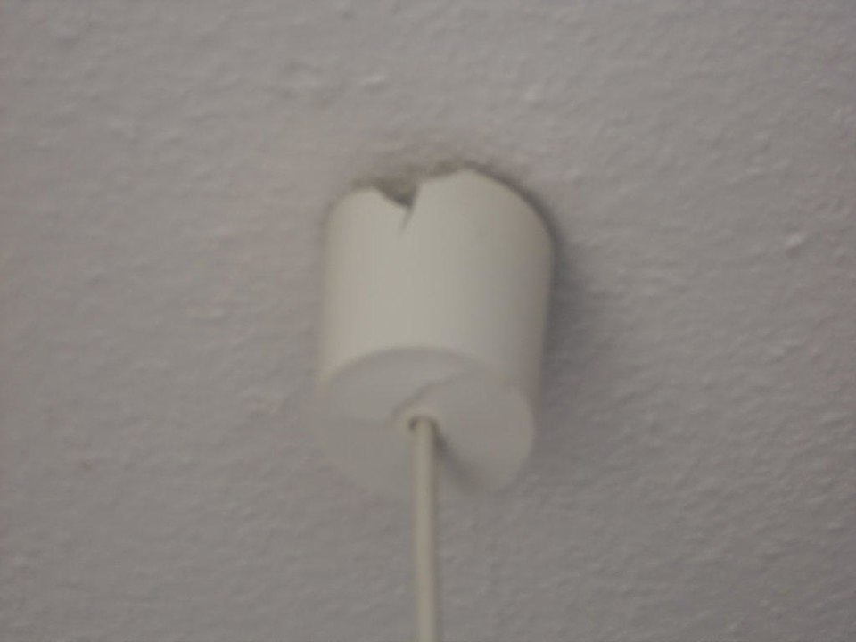 Abdeckkappe Zimmerlampe Hotel am SoleGarten