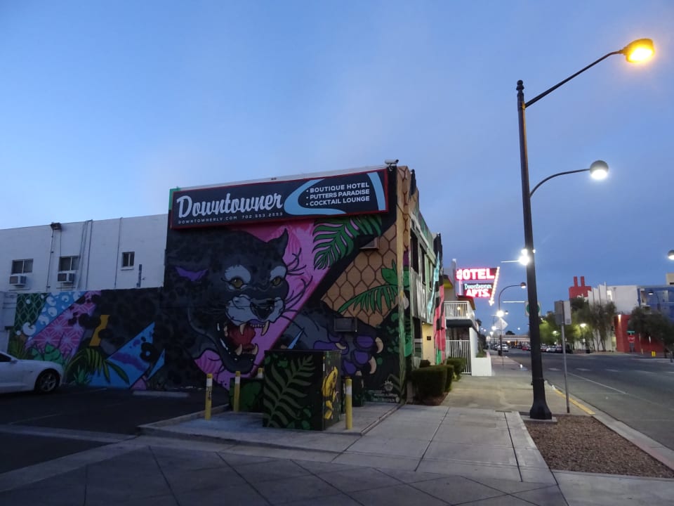 Außenansicht Motel Downtowner