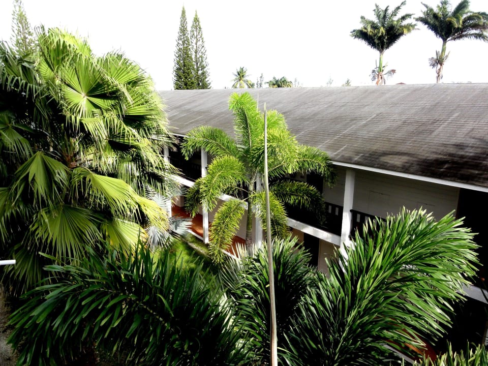 Innenhöfe der Hotelgebäude La Creole Beach Hotel & Spa